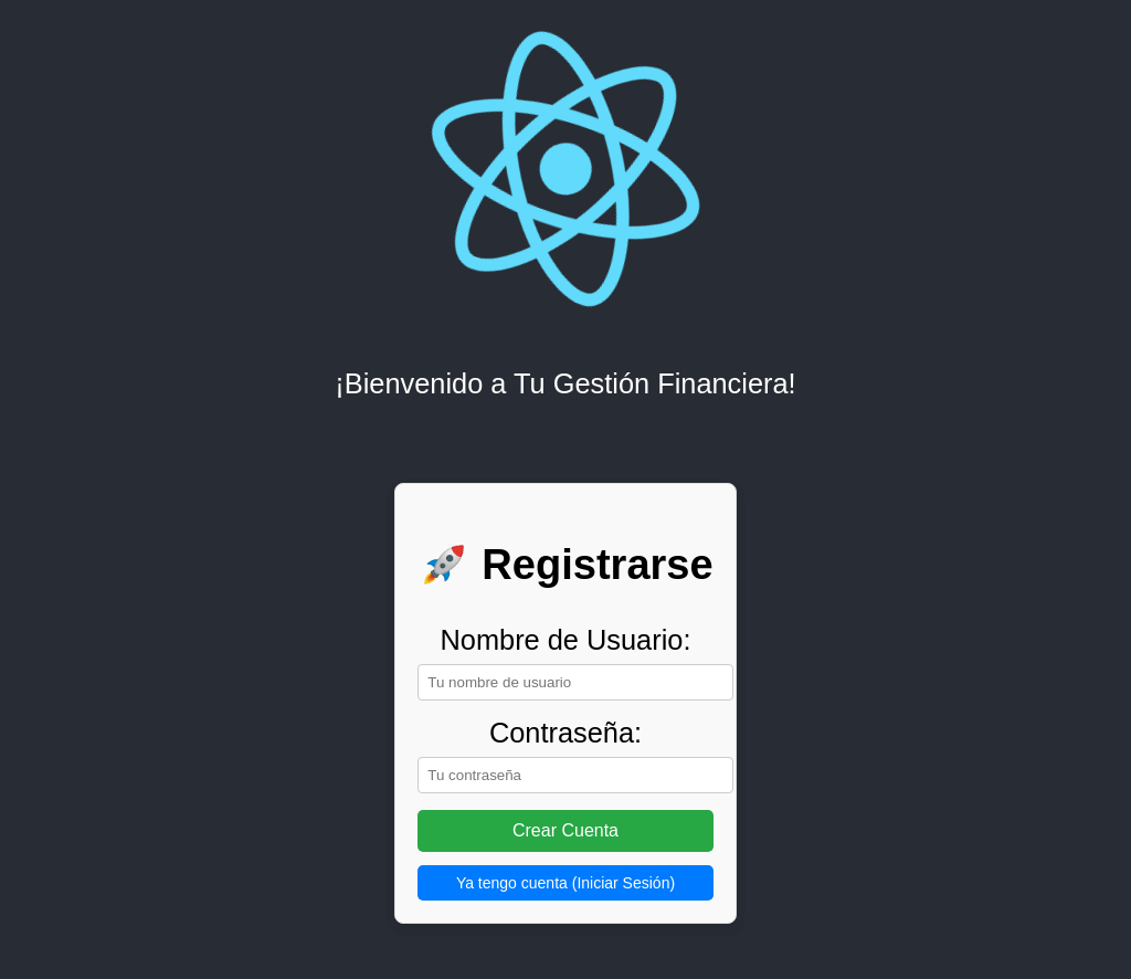 TusFinanzas - aplicación web sencilla y eficiente diseñada para ayudar a llevar un control detallado de gastos e ingresos diarios